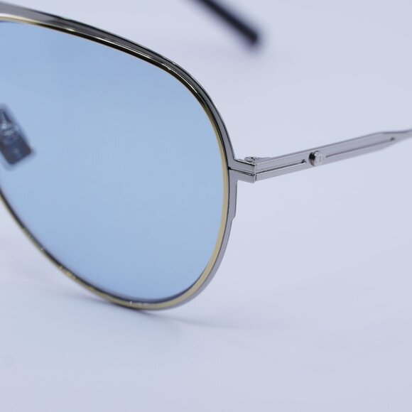 🕶️ New Dior DIORESSENTIAL A2U F0I8 Sunglasses - Palladium Frame, Blue Lenses - Picture 8 of 10